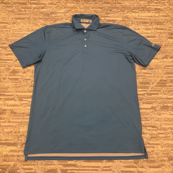 Holderness & Bourne The Duncan Performance Polo Men’s Large Darts Print W Logo - Picture 1 of 10